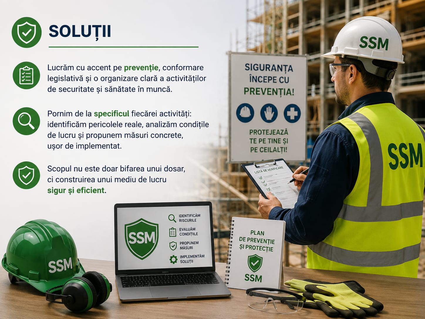 Abordare profesionistă și orientată spre soluții